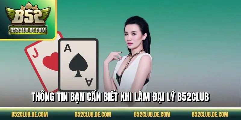 Thông tin bạn cần biết khi làm đại lý B52CLUB